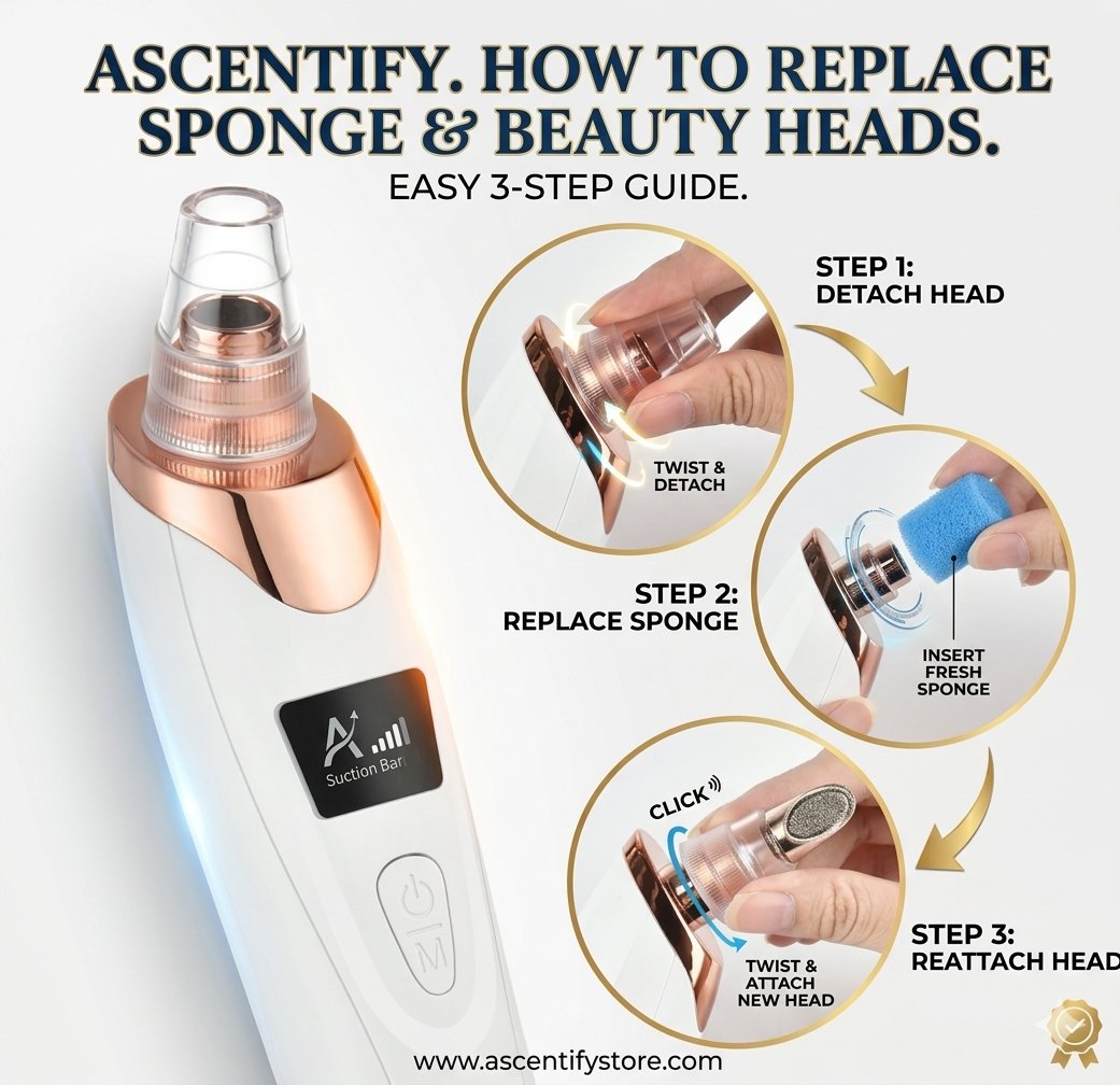 Pro 5-in-1 Vacuum Suction Blackhead & Pore Cleanser
