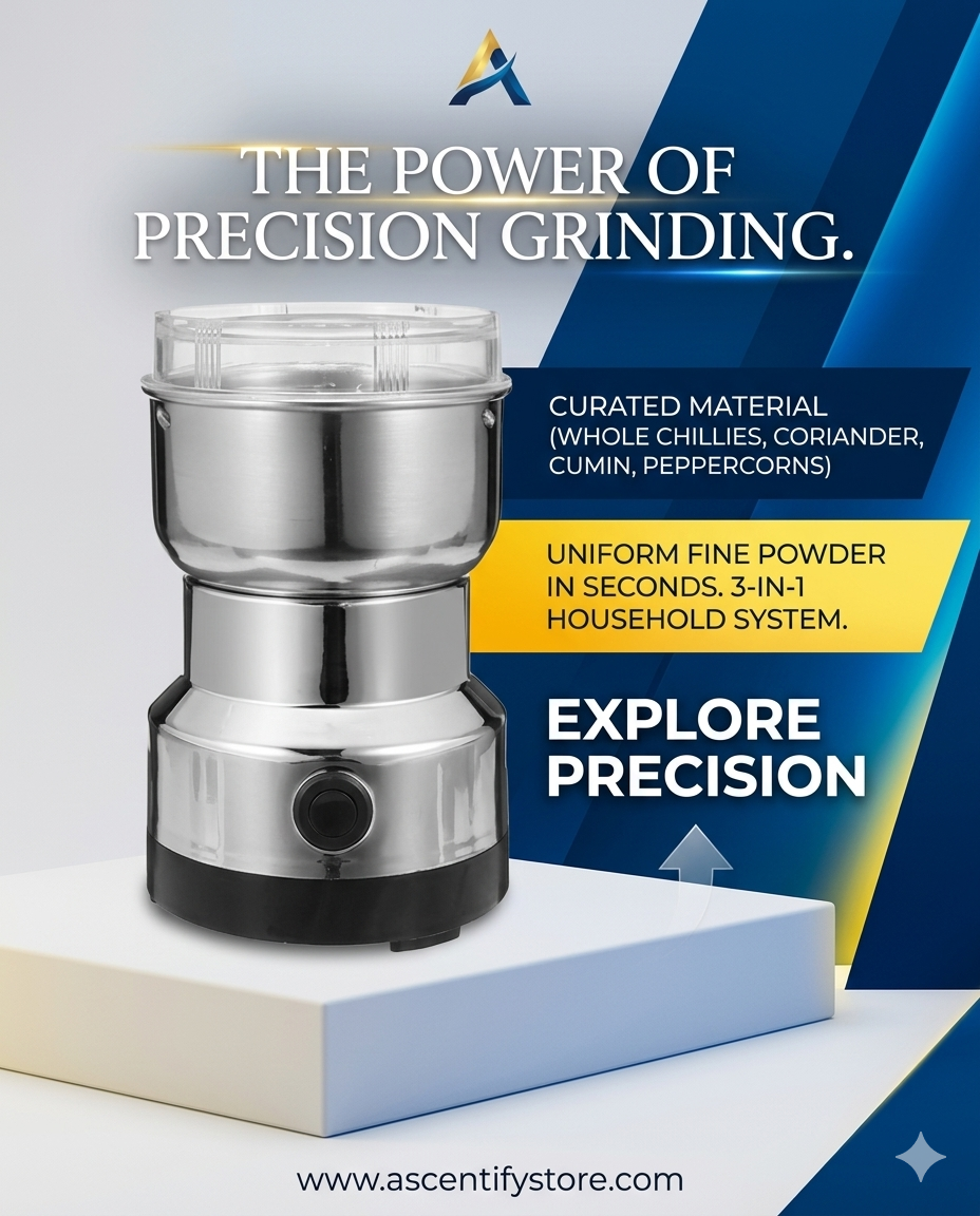 Precision 3-in-1 Electric Spice & Coffee Grinder