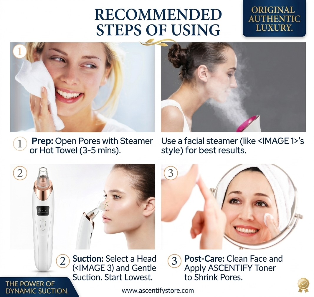 Pro 5-in-1 Vacuum Suction Blackhead & Pore Cleanser